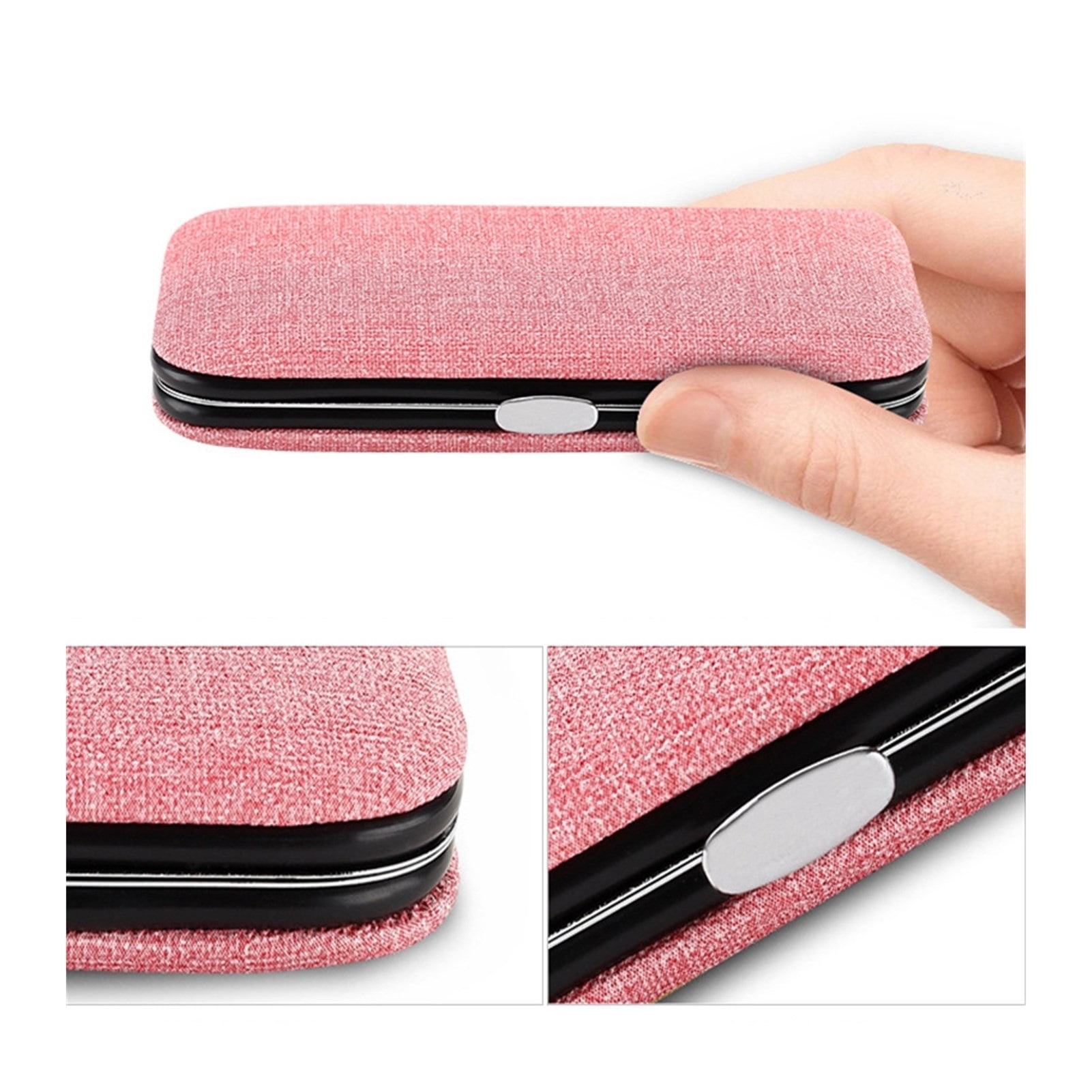 8pcs / Set Stainless Steel Manicure Clippers Pedicure Set Portable Travel Hygiene Tool Set Scissors Tweezers Manicure Set