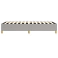 thumbnail image 6 of vidaXL Bed Frame Platform Bed Mattress Foundation Bedroom Furniture Fabric, 6 of 8
