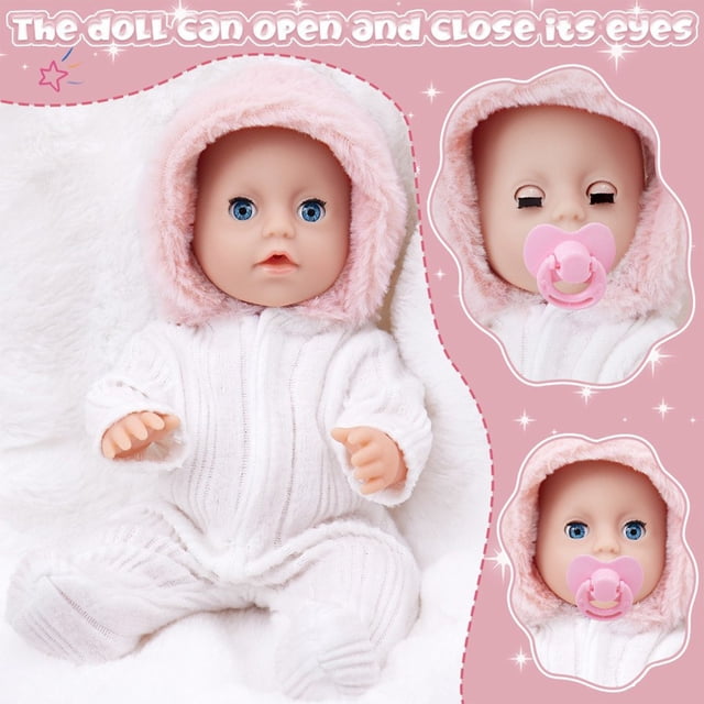 SPOORYYO Vinyl Doll Soft Plastic Play House Toy for Interactive Play, Gifts for All Ages
