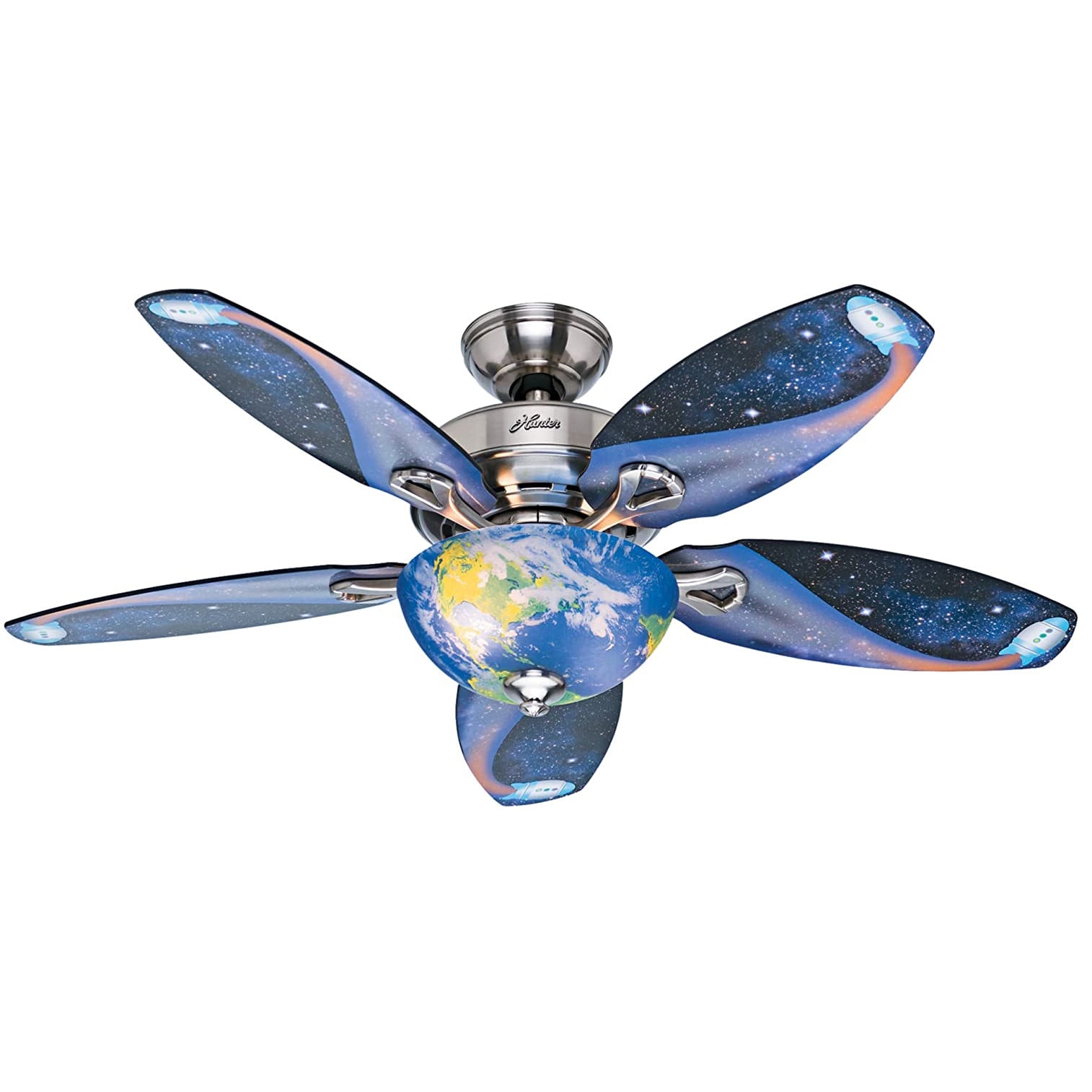 Hunter Fan Company 52298 Space Discovery 48" Ceiling Fan w/Light