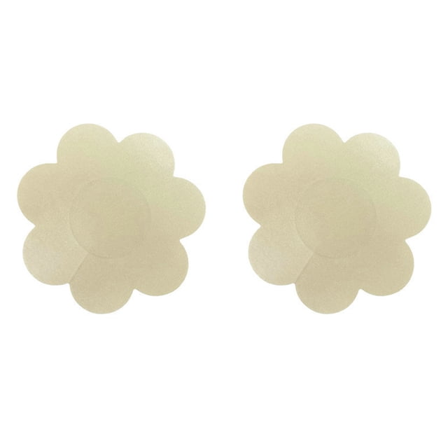 28 pares de cubre pezones desechables con forma de flor, cubre pezones autoadhesivos con forma de pétalo