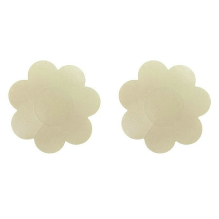 28 Pairs Nipple Cover Breast Pasties Flower Shaped Disposable Breast Covers Self Adhesive Petal Bra Pasties-style:style1;