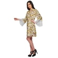 thumbnail image 2 of Moomaya Printed Bridesmaid Robes Short Bride Getting Ready Dress Loungewear, 2 of 6