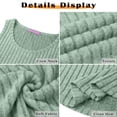 thumbnail image 6 of MOSHU 2 Pack Tank Tops for Women Crew Neck Sleeveless Tops Dressy Casual Loose Fit Summer Shirts, 6 of 9