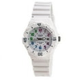 Casio Women's Dive Style Watch, White/MultiColor LRW200H7BV