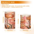 thumbnail image 6 of Yayeee Flameless Candles with Remote Flickering Battery Operated Multi Color Changing, Abstract Orange Flowers, 6 of 7