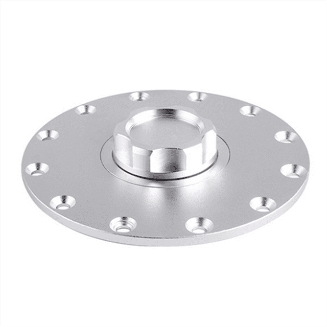 Universal Car Modified Fuel Tank Cap Cell Oil Pot Sealing Cap Embedded with 12 Bolts Aluminum Alloy