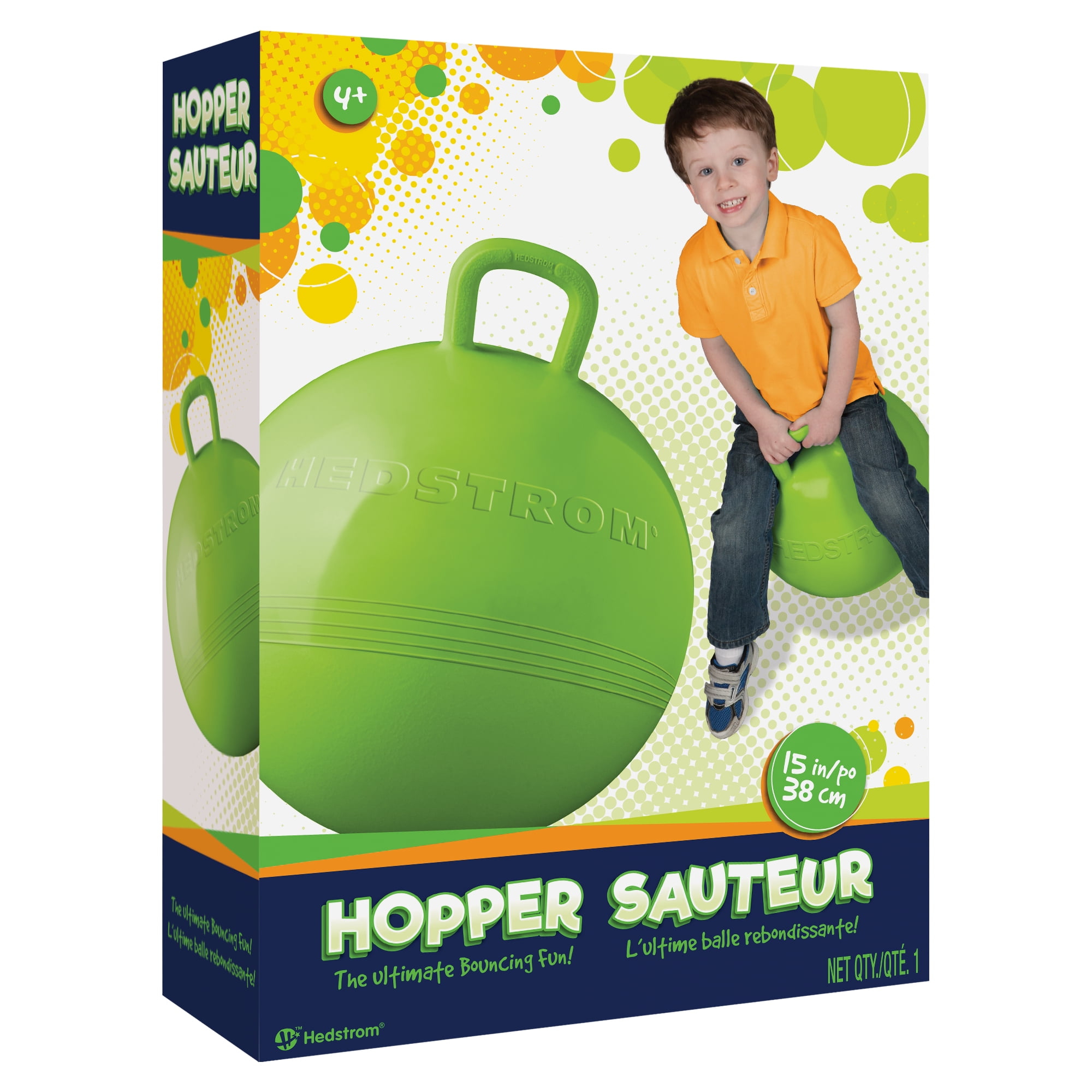 Inflatable Hopping Jumping Ball Bouncer Hopper Handle Kids Outdoor FunBeachTo PR 