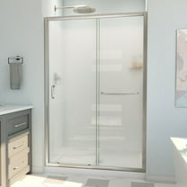 DreamLine Infinity-Z 36 in. D x 48 in. W x 78 3/4 in. H Sliding Shower Door Base and Wall Kit