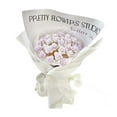 thumbnail image 4 of Manualidades con ramos de flores: set de ramos DIY Haz tu propio ramo de flores Elaboración de ramos Violeta 33pcs, 4 of 7