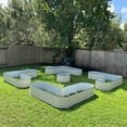 thumbnail image 6 of Vego Garden 17" Tall L-Shape Raised Garden Bed Metal Planter Box for Vegetables Flowers Ground Large Size, 6 of 7