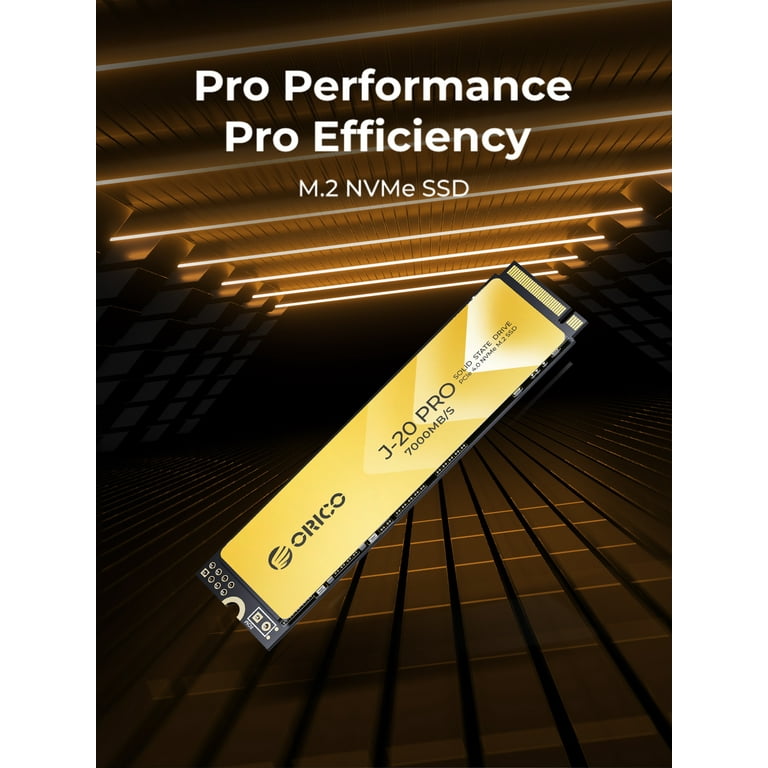 ORICO 1TB PCIe NVMe Gen4 M.2 2280 Internal Gaming SSD, Up to