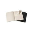 thumbnail image 2 of Moleskine Cahier Journals (Set of 3), XL (7.5" x 10"), Ruled, Black, 2 of 4