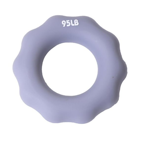 Fortalecedor de Agarre Jinwen Anillos de Silicona 95LB Gris
