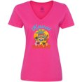 thumbnail image 3 of Inktastic Kauai Hawaii Vacation Tiki Women's V-Neck T-Shirt, 3 of 5