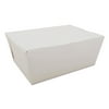 SCT ChampPak Carryout Boxes, White, 160 count