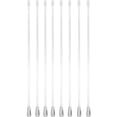 thumbnail image 1 of 8pcs Plastic Blind Wands Vertical Blinds Replacement Rods 17 Inches Blind Rods with Hook, 1 of 3