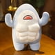 thumbnail image 1 of Muscle Shark Relleno Ocean Whale Fish Toy Large Blue Shark Plush Pillow Adorable Soft Whale Shark Plushie Ocean Animals Muñecas Regalos Navidad Cumpleaños,17.7/23.6'', 1 of 4