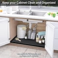thumbnail image 3 of Under Sink Mat,silicone Under Sink Liner, Under Kitchen Sink Mat With Unique Drain Hole Design,unde, 3 of 5