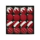 thumbnail image 2 of Adornos navideños, regalos navideños, 16 bolas navideñas de terciopelo flocadas, adornos navideños para árbol de Navidad, bolas de plástico, adornos colgantes decorativos navideños, decoración para ár, 2 of 9