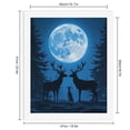 thumbnail image 2 of Paint By Numbers Kit for Adults Beginner - Stag Moonlit Forest Scene DIY Canvas Painting Kits for Adults, Frameless Paint By Number for Adults for Home Wall Decor 16x20 Inch, 2 of 7