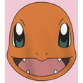 thumbnail image 2 of Girl's Pokemon Charmander Smile  Graphic Tee Light Pink Large, 2 of 4