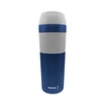 thumbnail image 1 of Termo de Acero Inoxidable 450 ml Doble Pared Steiner Diseño Moderno con Fajilla de Silicón, Azul, 1 of 7