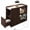 Walnut, variant on NightStand Bedside Charging Table Bedroom, Nightstand with Charging Station, Bedside Table with Drawer, 2 AC Outlets, USB & Type-c Ports, Adjustable Shelf, Lockable Wheels
