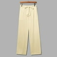 thumbnail image 6 of Womens Pants Harem Pants With Pockets High Waist Boho Pants Trousers Hippie Yoga Clothes, 6 of 7