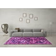 thumbnail image 3 of Ahgly Company Indoor Rectangle Persian Purple Traditional Area Rugs, 3' x 5', 3 of 4