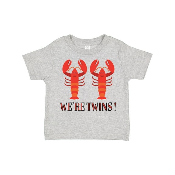Inktastic Lobster Twins Cute Boys or Girls Toddler T-Shirt