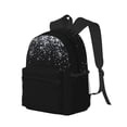 thumbnail image 2 of Gaeub Silver Glitter1 School Backpack Waterproof Bookbag for Men Women College High School Bags, 2 of 8