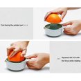 thumbnail image 3 of Exprimidor de limón, cítricos de limón, exprimidores manuales, exprimidor manual de naranja, prensa giratoria, fácil de limpiar, apto para lavavajillas, 3 of 6