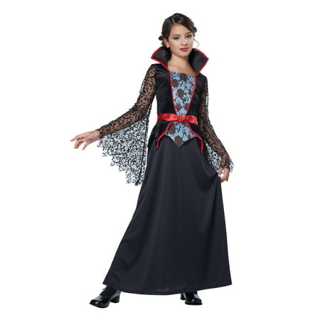Girls Countess Bloodthorne Vampiress Costume
