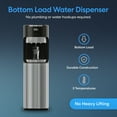 thumbnail image 4 of Brio Bottom Load Water Cooler Dispenser with Hot, Cold and Room Temperature Water, Height 41.4", 4 of 11