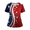 Deep Red #34, variant on KDDYLITQ United States 250th Anniversary Tshirt for Women Liberty Usa Flag V Neck Blouses Fourth Of July Printed 4th July Tees Red White and Blue Basic Short Sleeve Scrubs T-Shirts White S