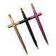 thumbnail image 4 of 3 pinceles de labios de doble punta, correctores, delineadores de labios retráctiles y pinceles de maquillaje (dorado, morado y negro)., 4 of 6