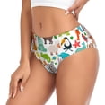thumbnail image 2 of Fotbe Animals Calzones Estampados para Mujer – Ropa Interior de Algodón, Cómoda, Suave y Elástica-Small, 2 of 6