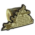 thumbnail image 5 of USA Virginia State Map Wooden Magnet Souvenir Fridge Magnet Gift, 5 of 5