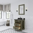 thumbnail image 6 of Water Creation Aberdeen 30" Wood Single Bathroom Vanity in Grizzle Gray & Bronze, 6 of 6