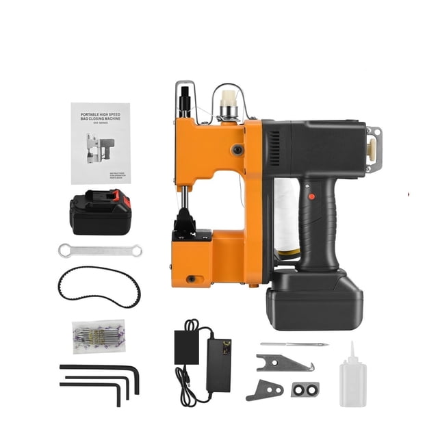 Sewing Machine Bag Electric Industrial Packaging Machine With 2200 MAh Lithium Battery Portable Sack Sewing Machine ,Enhanced Work Efficiency