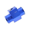 thumbnail image 3 of Tubo de junta de temperatura del agua, Universal Adaptador del Sensor de temperatura de la manguera del tubo de la temperatura del agua del coche del metal Azul(26/28/30/32/34/38/40mm)(32mm), 3 of 14
