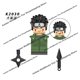 thumbnail image 1 of Bloques de construcción de Naruto Sasuke Sakura, mini bloques de construcción, figuras de acción, juguetes de montaje, regalo de cumpleaños, KDL801, 802, 803, 804, 806, 807 qym unisex, 1 of 2