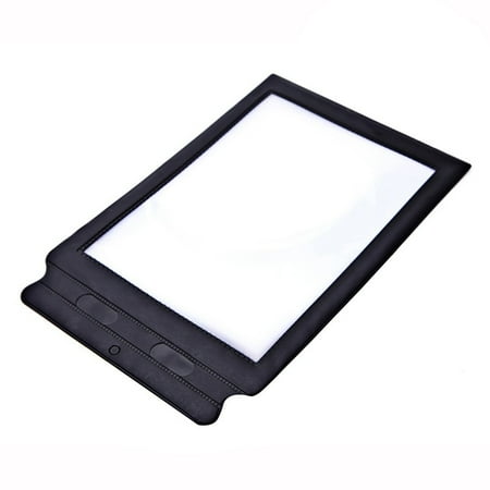 

wendunide tools Page A4 Ne Lens Reading Aid Sheet Magnifier Full Magnifying Glass Large Tools & Home ImprovementOffice&Craft&Stationery Black