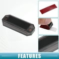 thumbnail image 3 of Unique Bargains Universal Car Solar Power Simulated Dummy Alarm Car Anti-Theft LED Flashing Warning Yellow Light Black, 3 of 8