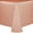 Peach, variant on Ultimate Textile (5 Pack) Satin-Stripe 90 x 132-Inch Rectangular Tablecloth - for Wedding and Catering, Hotel or Home Dining use, Peach