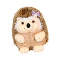 thumbnail image 1 of Muñeco de peluche de erizo, juguete de peluche suave decorativo para el hogar Lazo violeta, 1 of 9