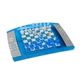 thumbnail image 1 of Lexibook ChessLight®, juego de ajedrez electrónico con teclado sensible al tacto y efectos de luz y sonido, 32 piezas, 64 niveles de dificultad, batería o enchufe, azul/gris, LCG3000, 1 of 7
