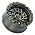 thumbnail image 2 of Black Rhino Shredder 18X9.5 5X127 False 87.1Cb Matte Black W/ Machined Dark Tint Wheel, 2 of 3