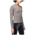 thumbnail image 1 of Camiseta básica Aeropostale con ojo de cerradura marrón XS, 1 of 2